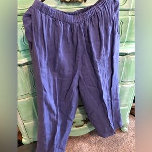 Flax linen pants